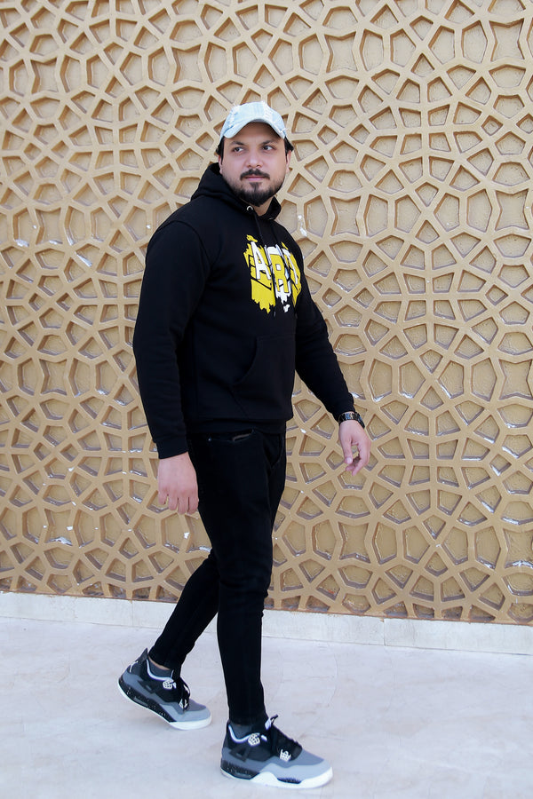 Urban Art Hoodie - Black