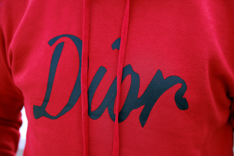 Signature Luxe Hoodie - Red
