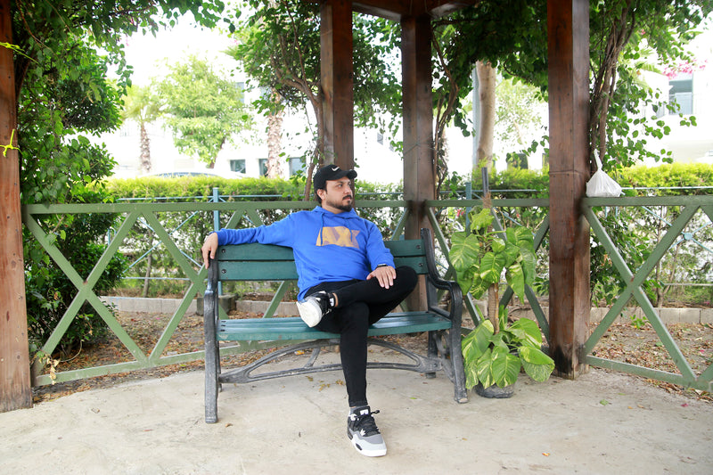 Urban Pulse Hoodie - Royal Blue