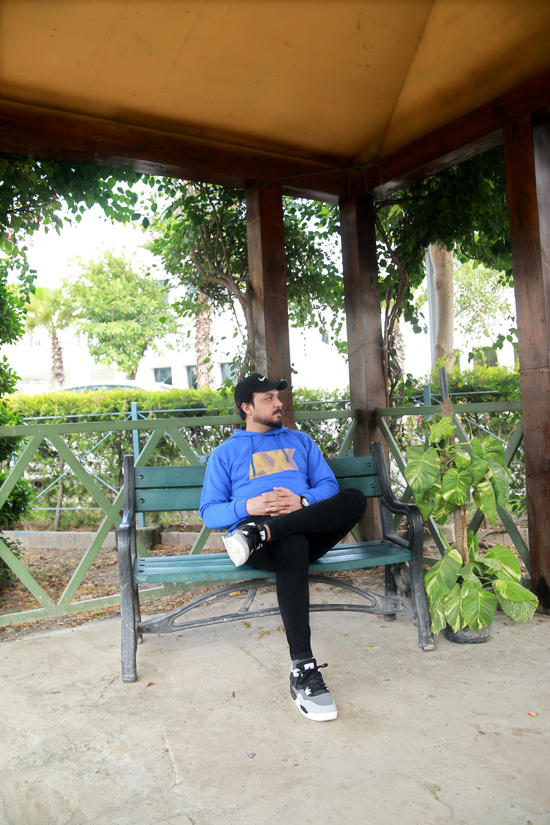 Urban Pulse Hoodie - Royal Blue