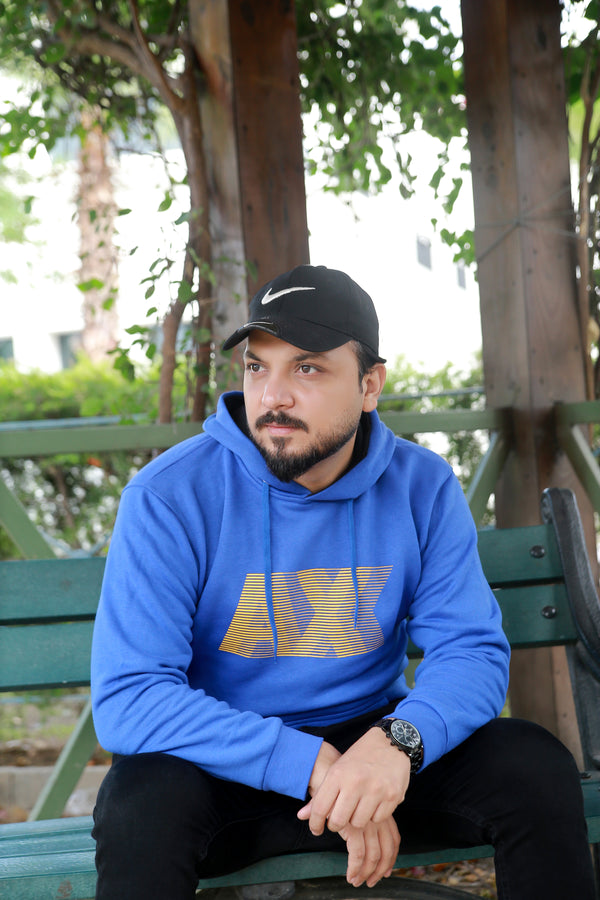 Urban Pulse Hoodie - Royal Blue