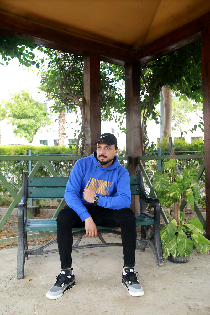 Urban Pulse Hoodie - Royal Blue