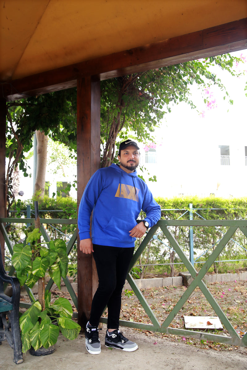 Urban Pulse Hoodie - Royal Blue