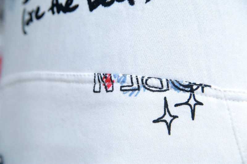 Urban Graffix Hoodie - White