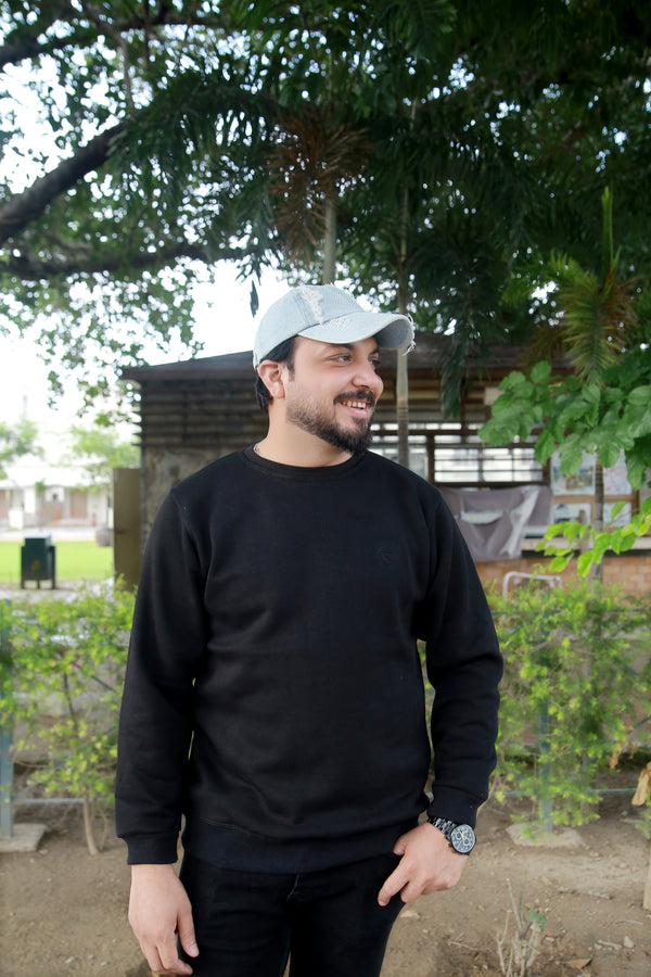 Essential Crewneck Sweatshirt - Black