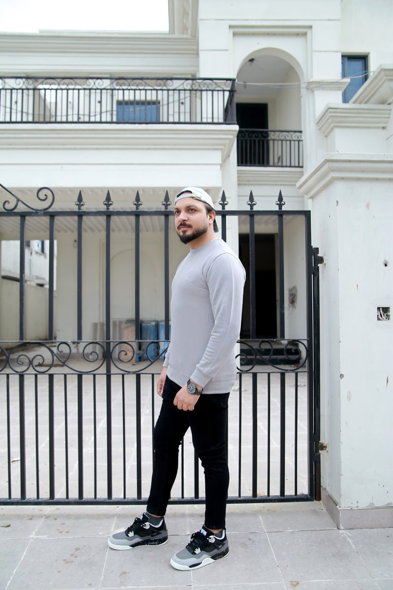 Essential Crewneck Sweatshirt - Grey