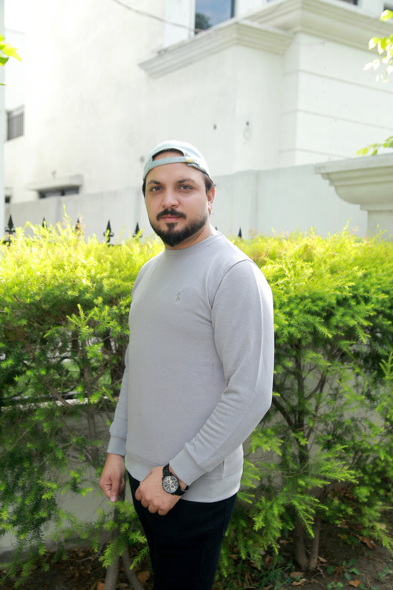 Essential Crewneck Sweatshirt - Grey