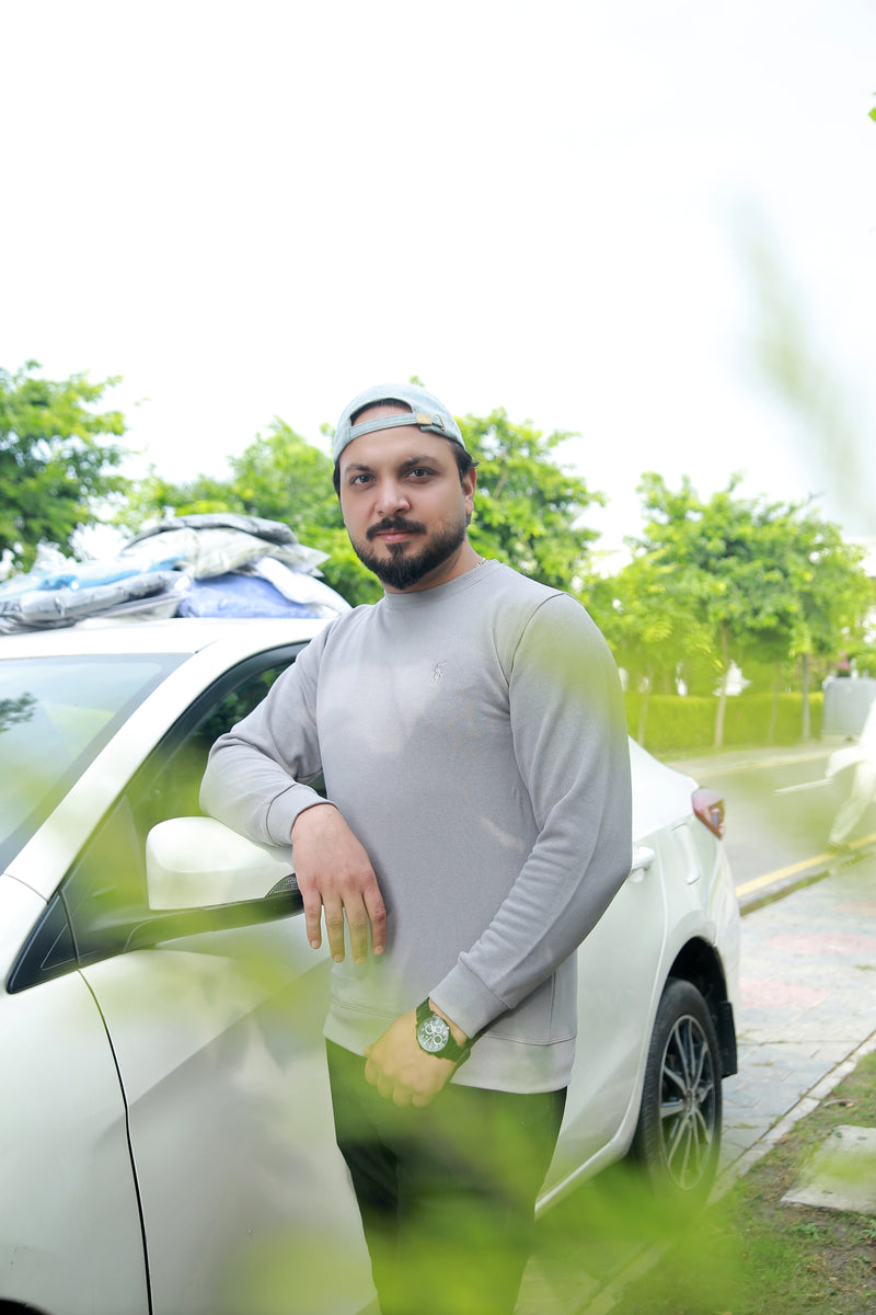 Essential Crewneck Sweatshirt - Grey