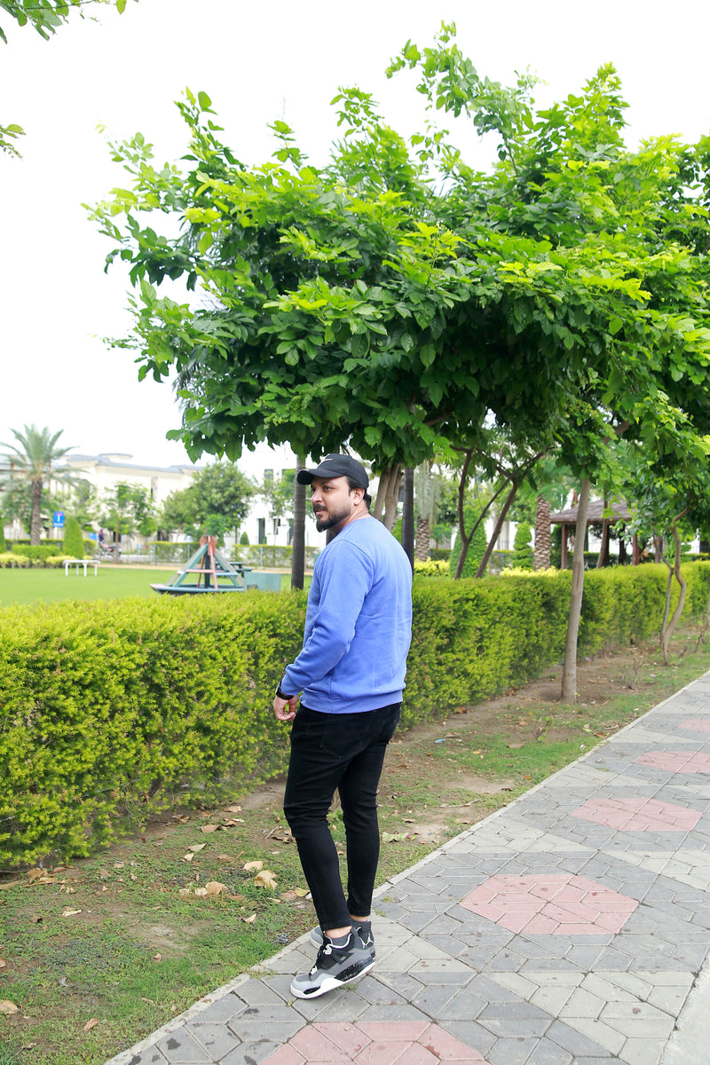 Essential Crewneck Sweatshirt - Sky Blue