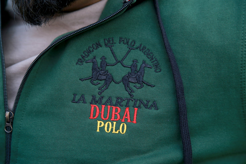 Zipper Hoodie - Green