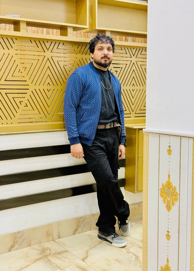 Urban Matrix Mock Neck Zipper