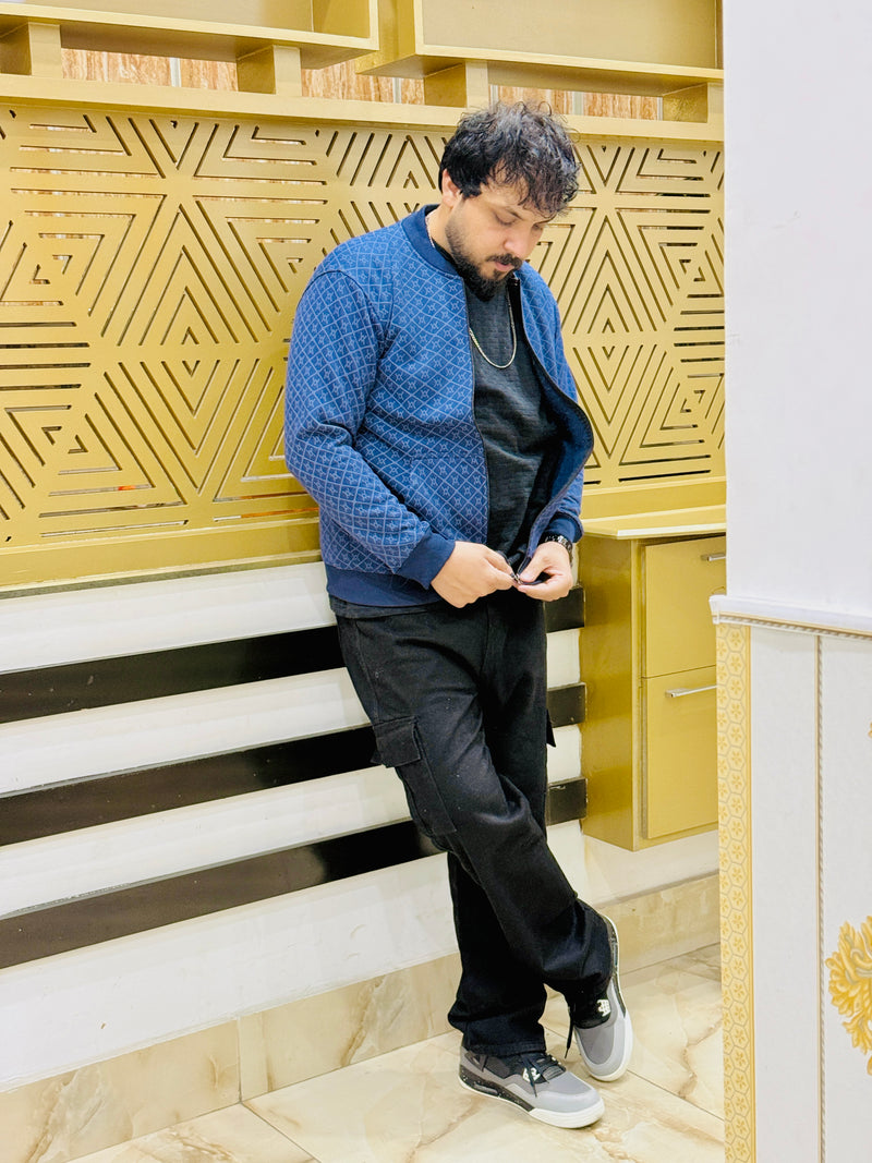 Urban Matrix Mock Neck Zipper